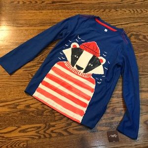 Tea Collection long sleeve tee, size 8, NWT